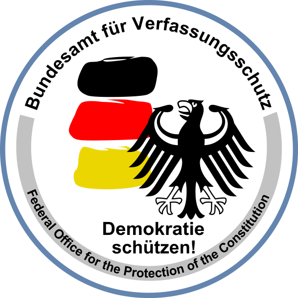 Logo des deutschen "Bundesamtes für Verfassungsschutz" | Public Domain