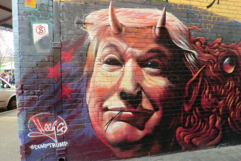 Donald Trump Graffiti
