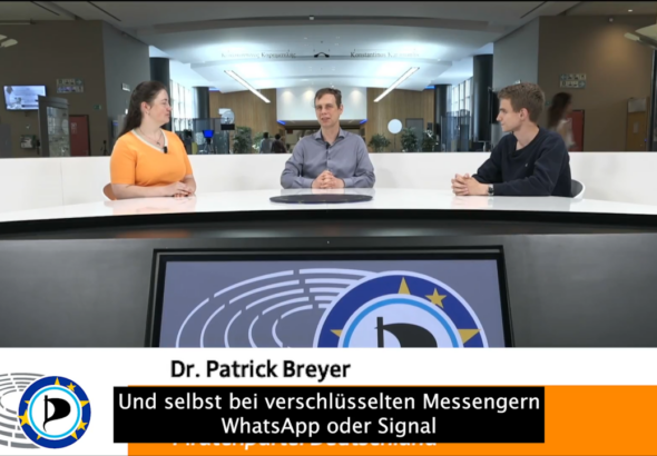 Patrick Breyer Anja Hirschel Lukas Küffner Chatkontrolle
