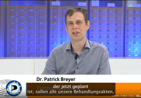 Patrick Breyer + Anja Hirschel Patientenakten