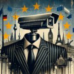Symbolbild - Überwachungsstaat in Europa (DALL·E Generiert)