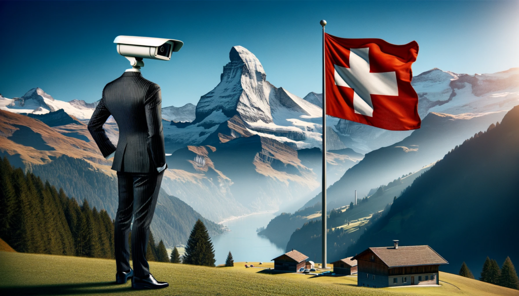 Symbolbild: Überwachungsstaat Schweiz (DALL·E)