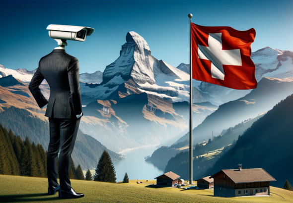Symbolbild: Überwachungsstaat Schweiz (DALL·E)