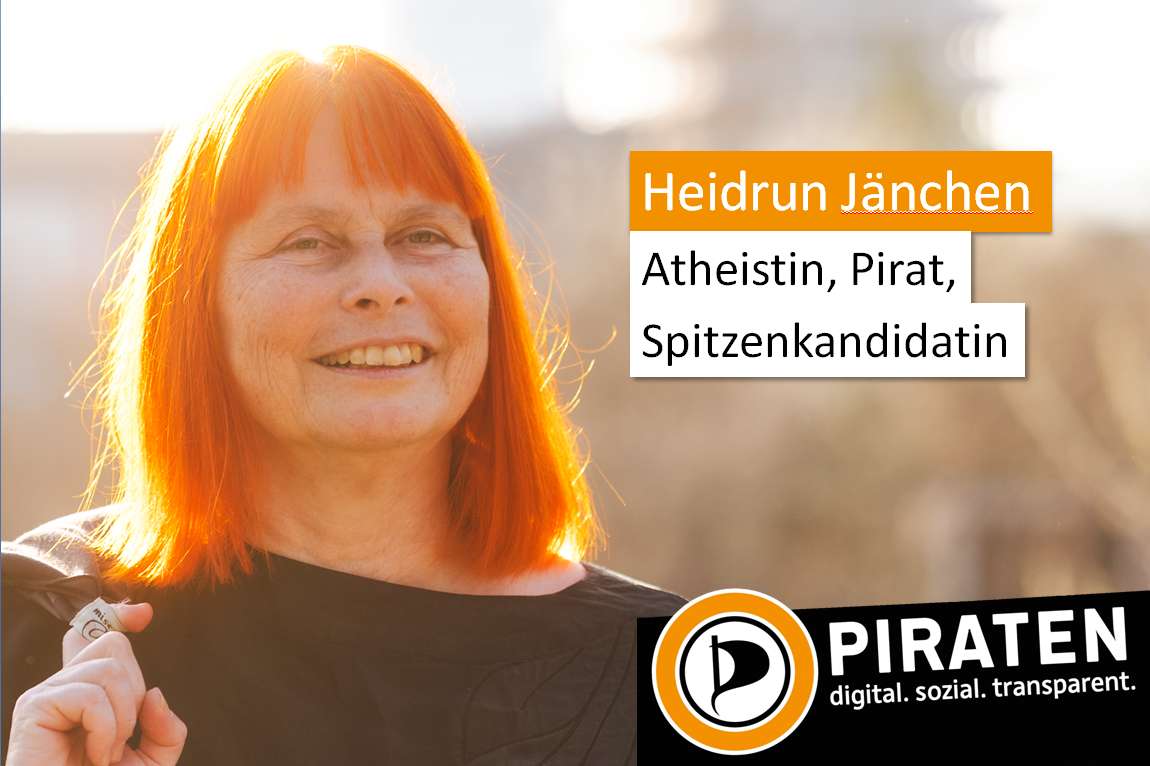 Interview: Die Thüringer Piraten-Spitzenkandidatin Heidrun Jänchen